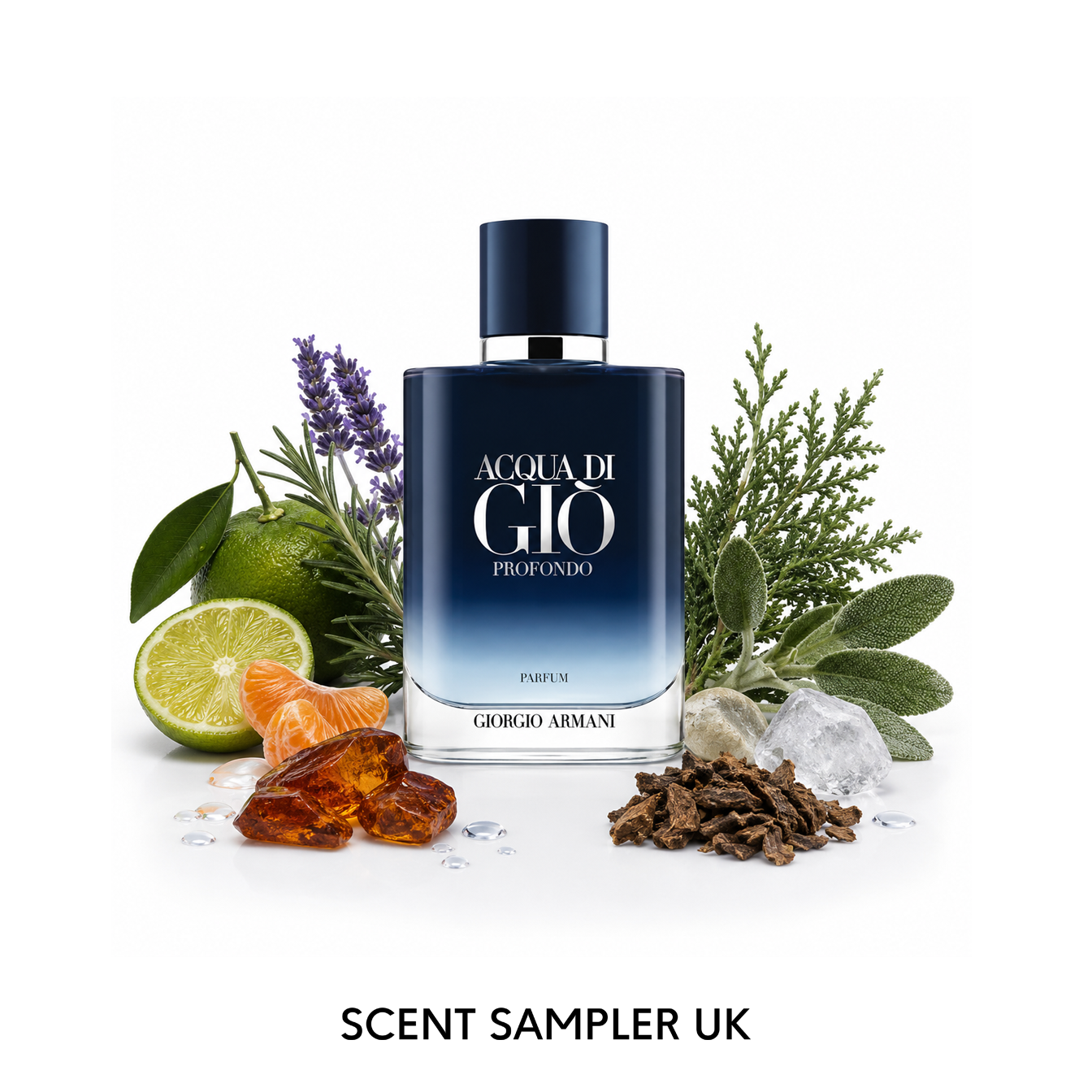 The Summer Trio - YSL Y Iced Cologne, Polo 67, Acqua di Giò Profondo - 3 x 10ml